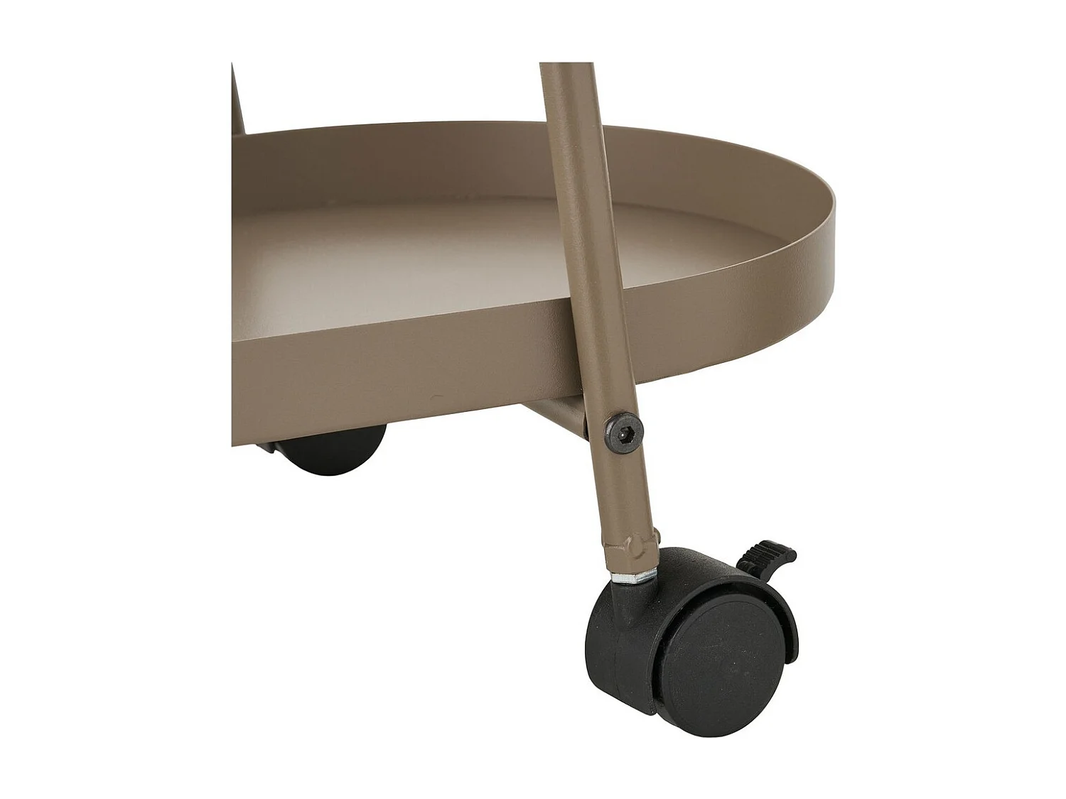 Wózek Empoli, Brązowy, 27,5x60x64 cm, Seven Design