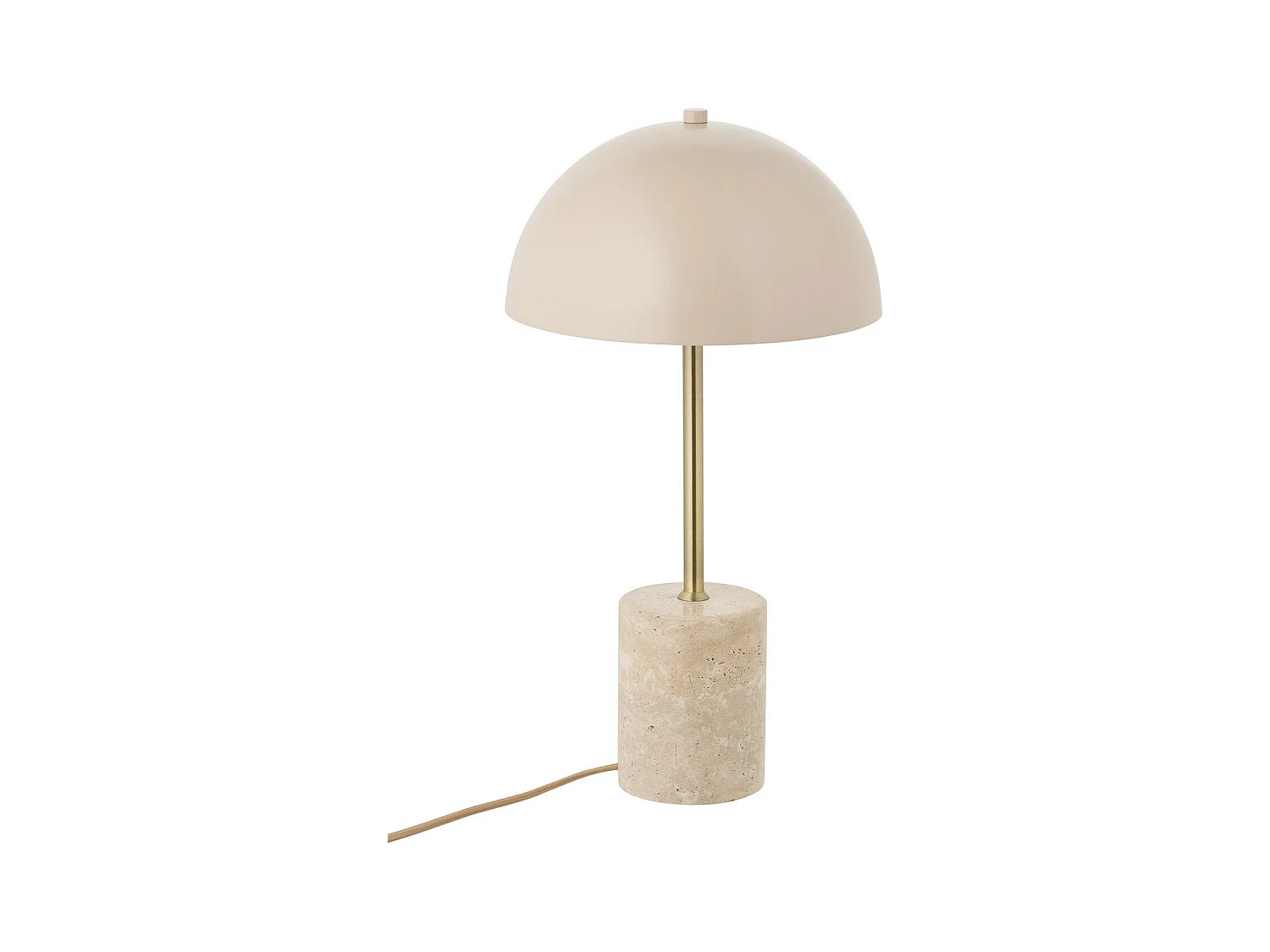 Lampe à Poser Sheffield, Beige, 25x25x45 cm, Epikasa