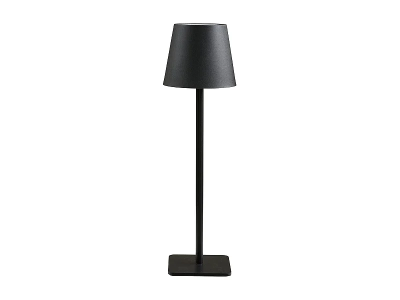 Lampe à Poser Bradford, Noir, 10x10x37 cm, Epikasa