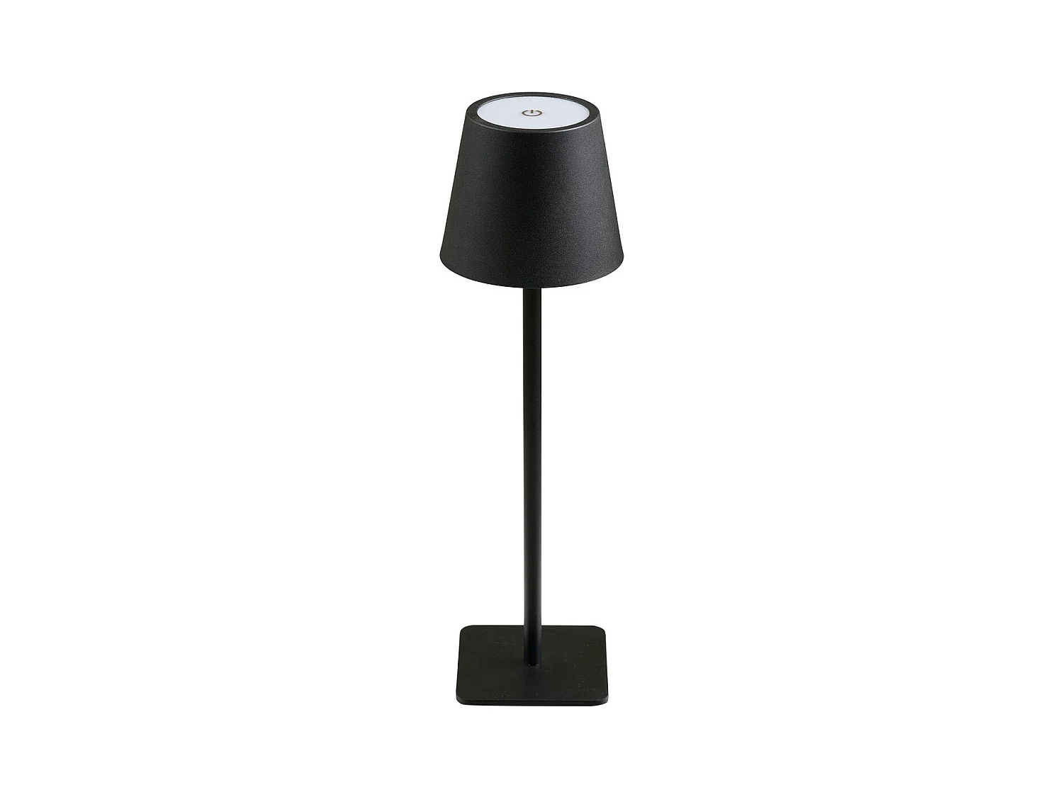 Lampe à Poser Bradford, Noir, 10x10x37 cm, Epikasa