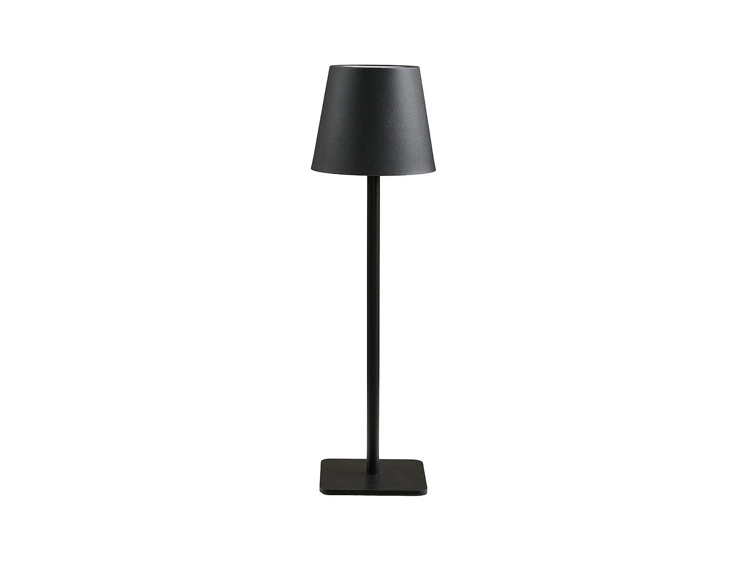 Lampe à Poser Bradford, Noir, 10x10x37 cm, Epikasa