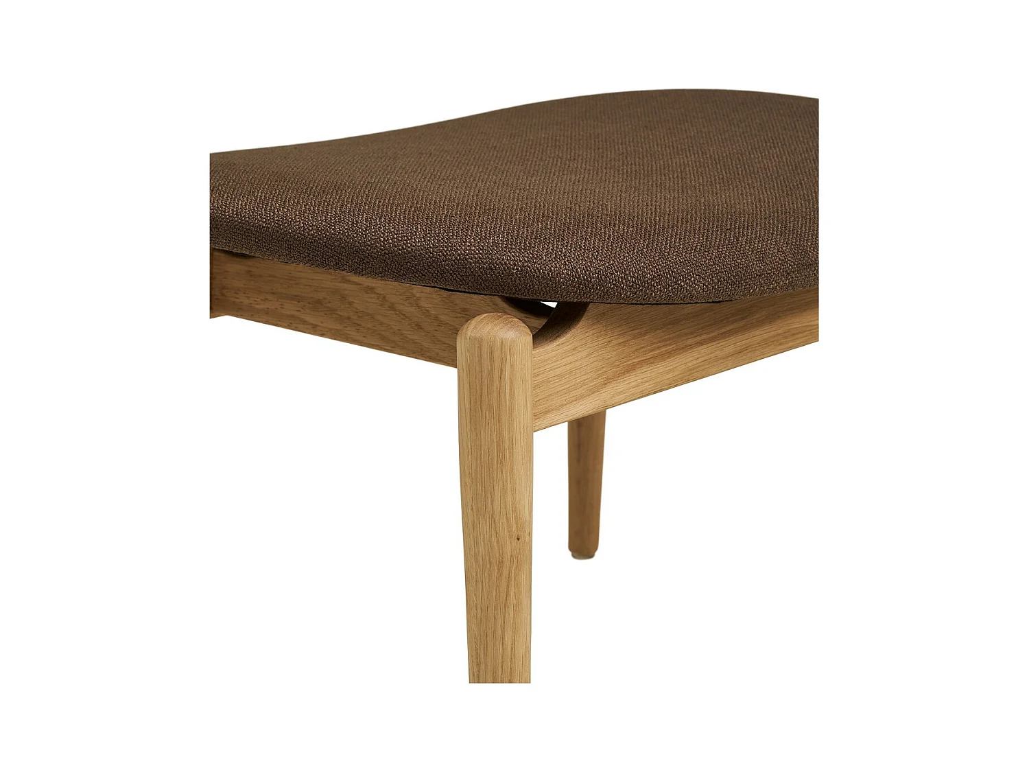 Tabouret Olvera, Marron, 53,5x43x38 cm, Seven Design