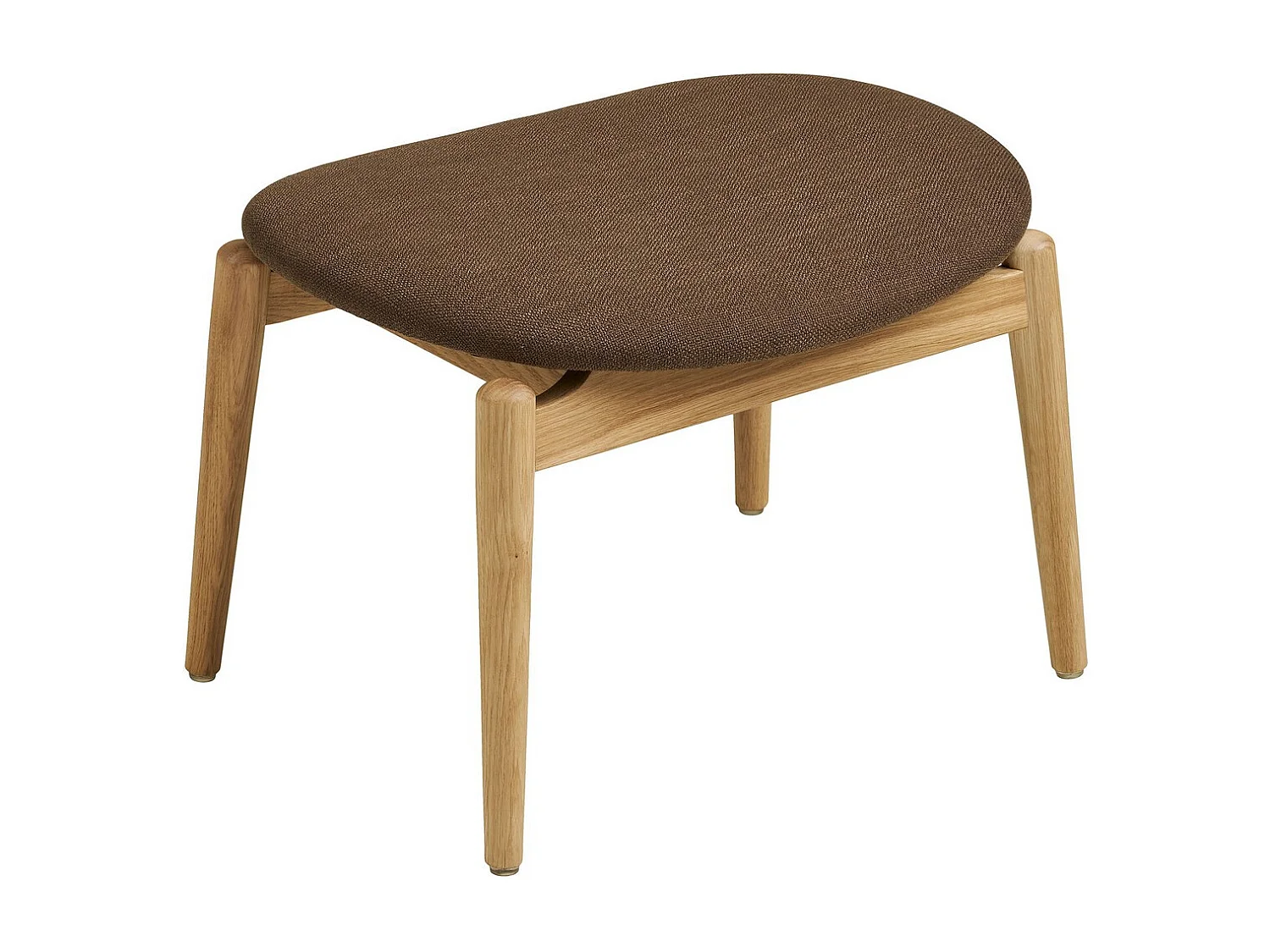 Podnóżek Olvera, Brązowy, 53,5x43x38 cm, Seven Design