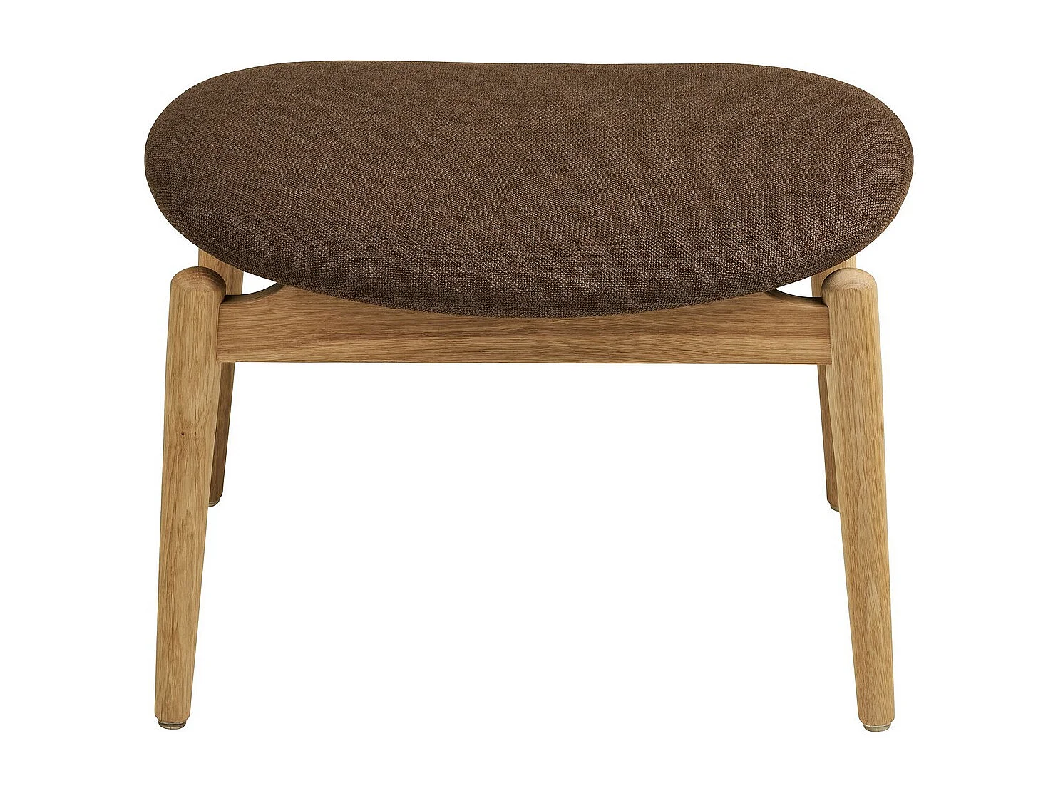 Podnóżek Olvera, Brązowy, 53,5x43x38 cm, Seven Design