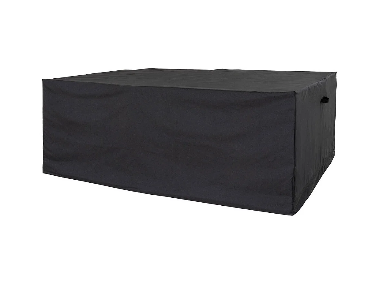 Housse de Protection pour Mobilier d'Extérieur Luxury, Noir, 235x235x95 cm, Seven Design