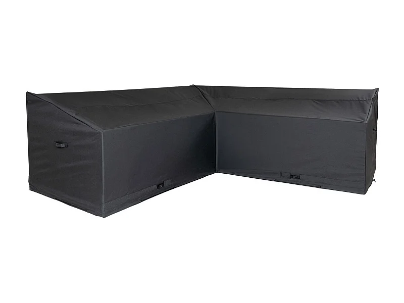 Beschermhoes voor Buitenmeubilair Luxury - Zwart - 100x252x90 cm - Epikasa