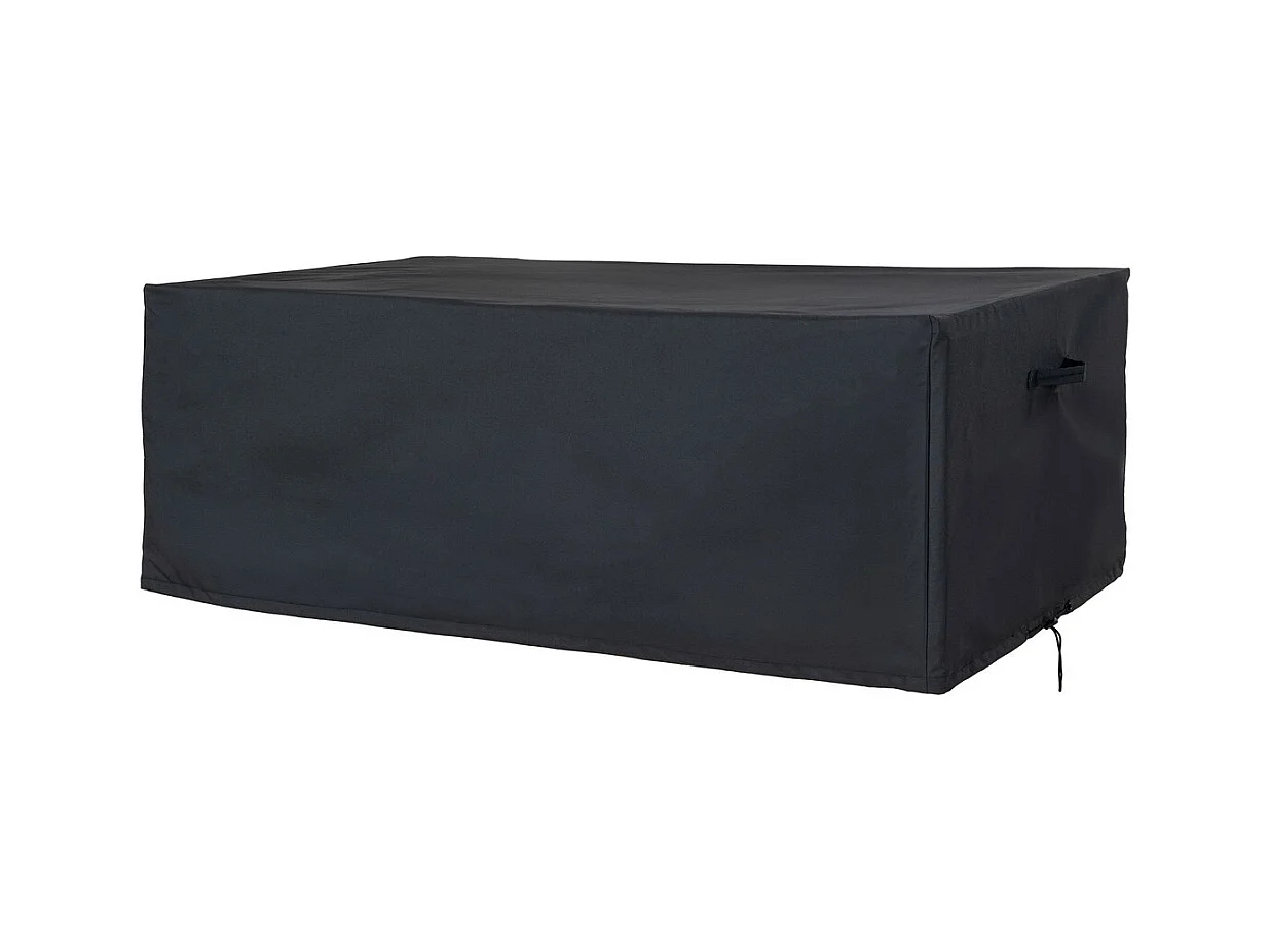 Housse de Protection pour Mobilier d'Extérieur Luxury, Noir, 73x173x173 cm, Seven Design