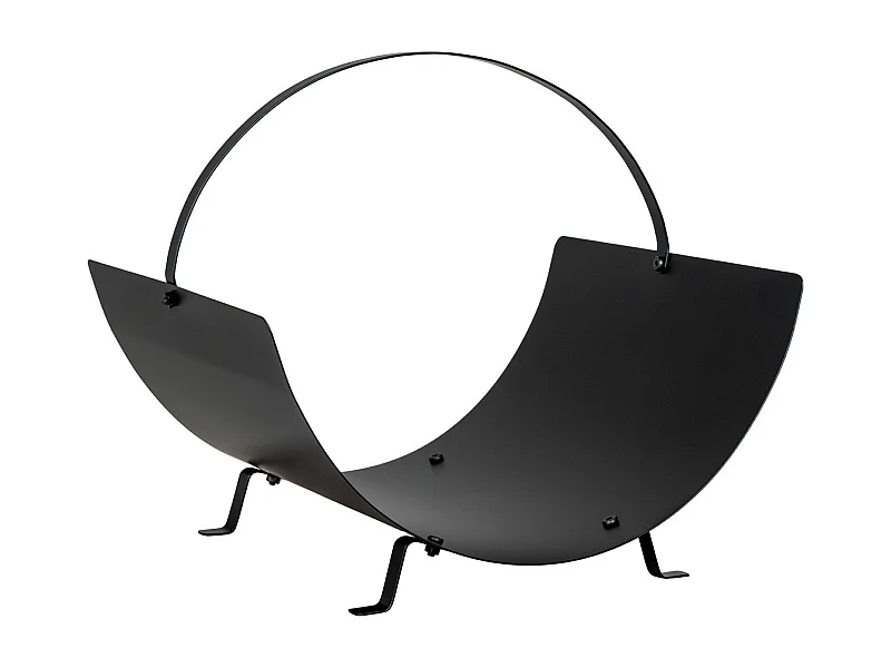 Stojak na Ręczniki Tires, Czarny, 40x35x33,5 cm, Seven Design