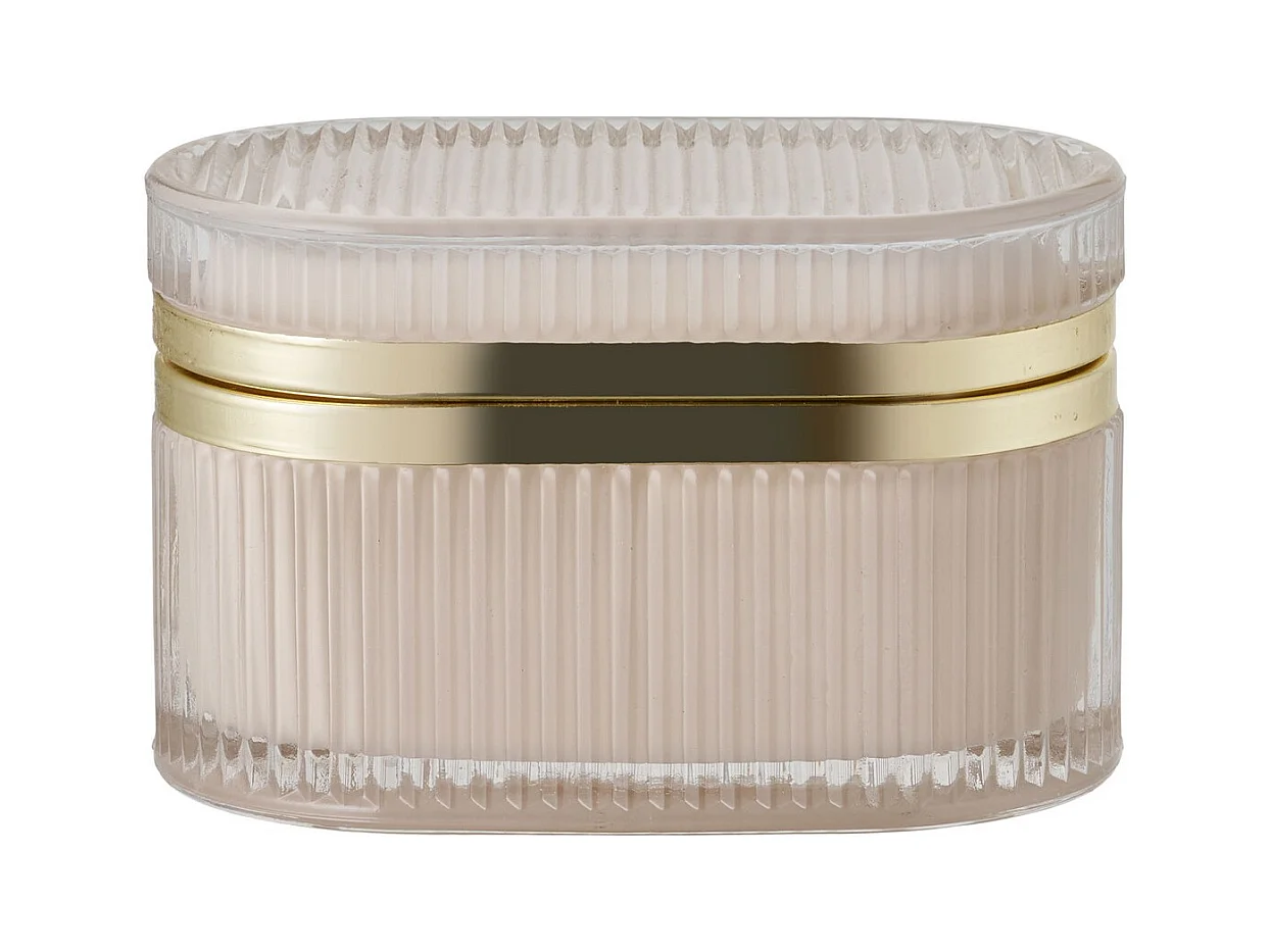 Caja de Almacenaje Love, Beige, 13,5x8x9 cm, Seven Design