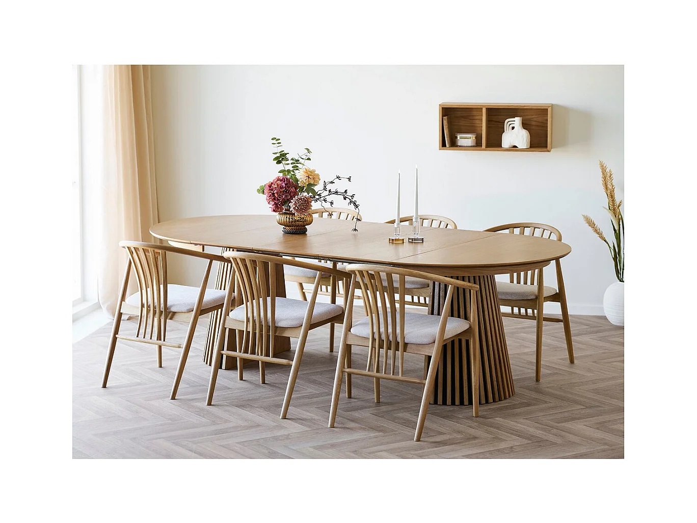 Étagère Oshawa, Marron, 71x20x30 cm, Seven Design