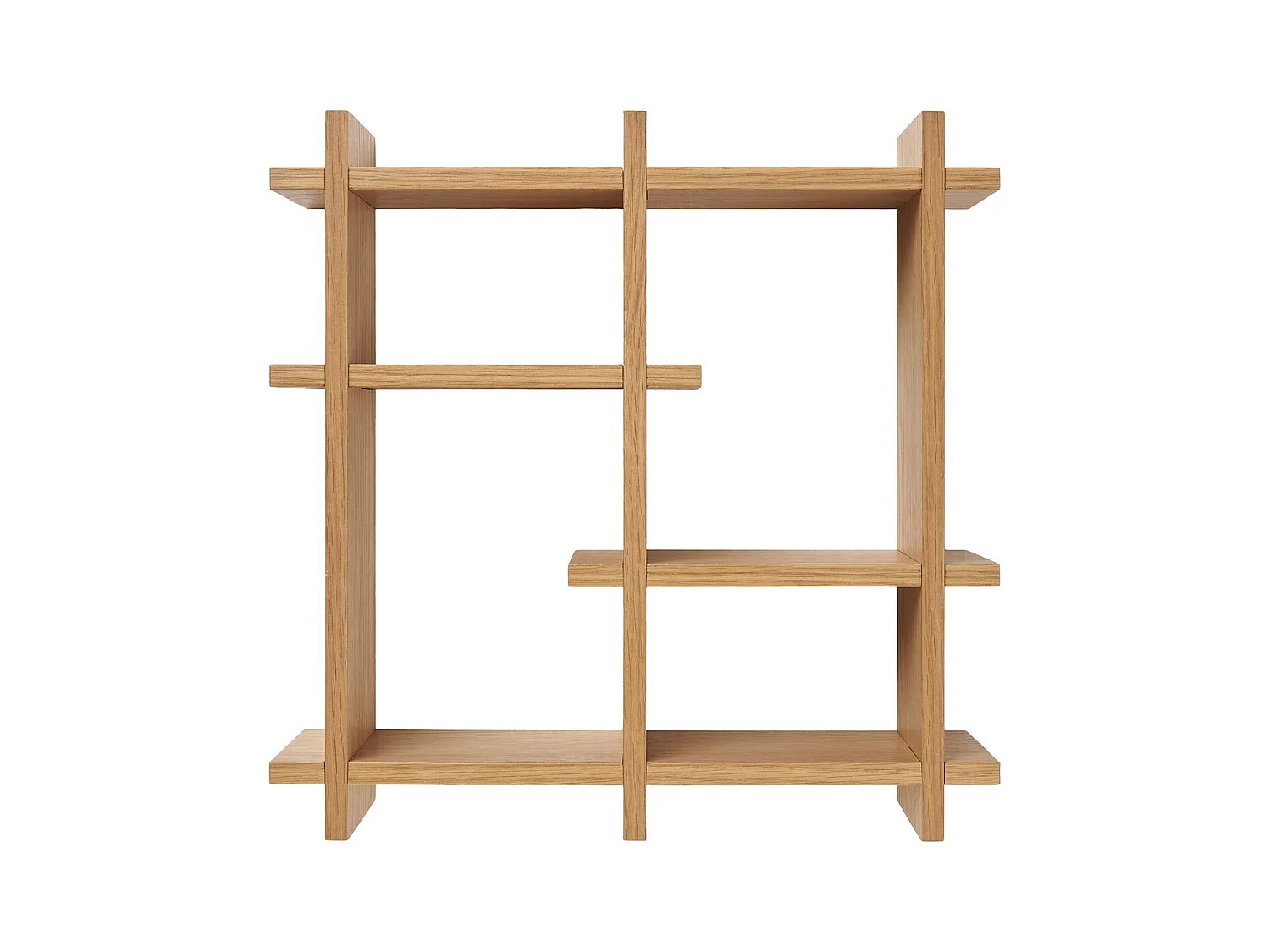 Étagère Olsberg, Marron, 40x12x40 cm, Seven Design