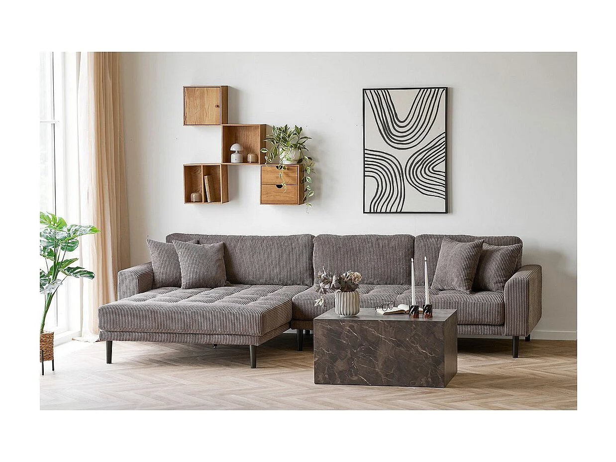 Półka Townsville 3, Brązowy, 18x30x30 cm, Seven Design