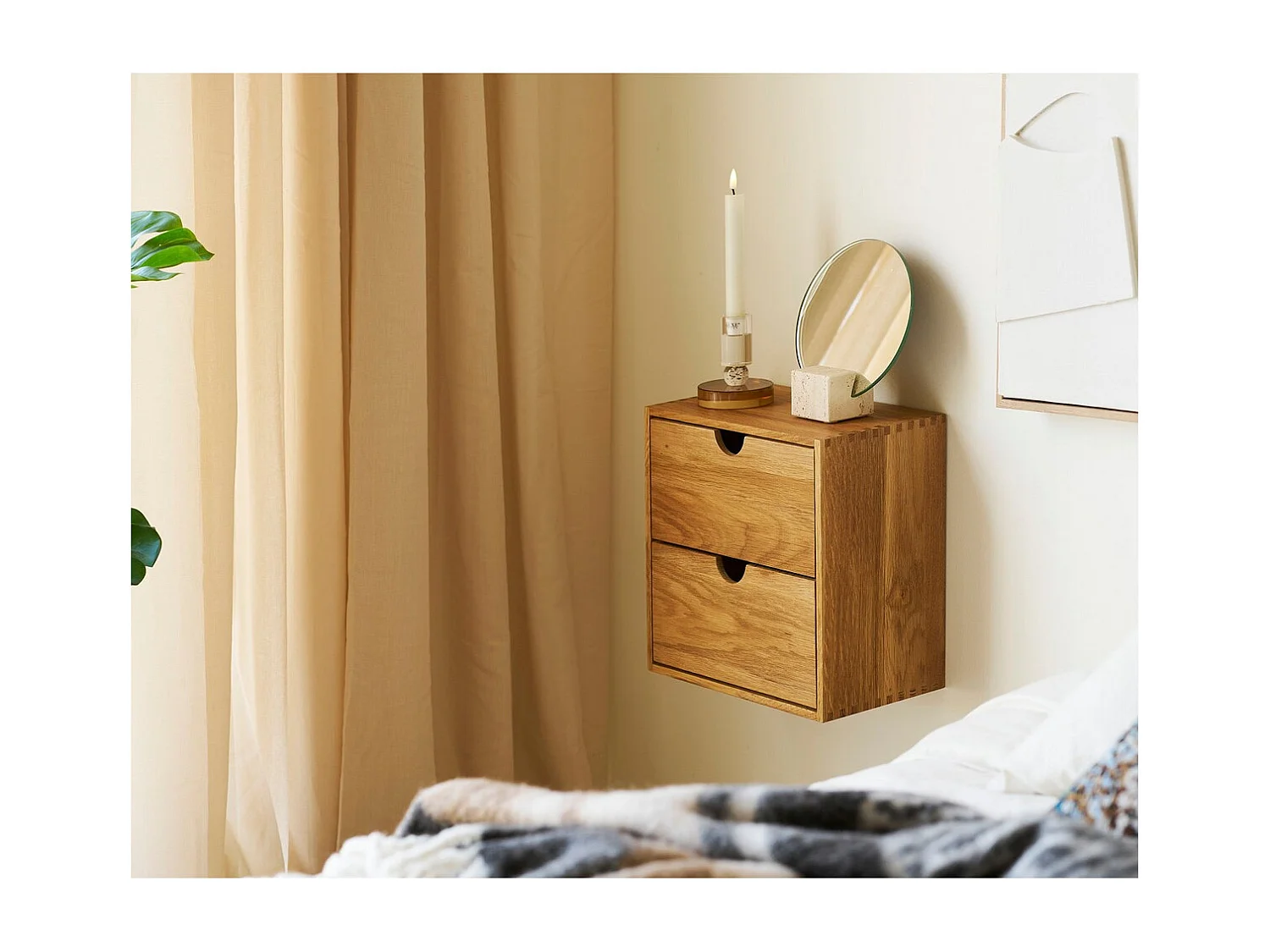 Półka Townsville 2, Brązowy, 18x30x30 cm, Seven Design