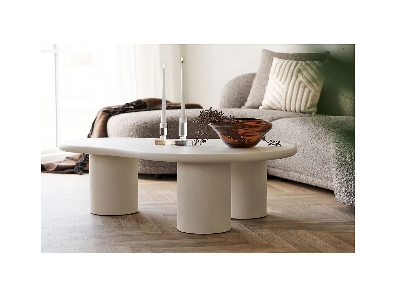 Bol Bowl, Marron, 29x26x11 cm, Seven Design