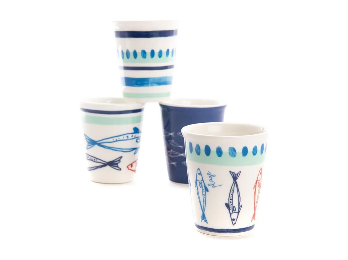 Coffret 4 tasses expresso Arial