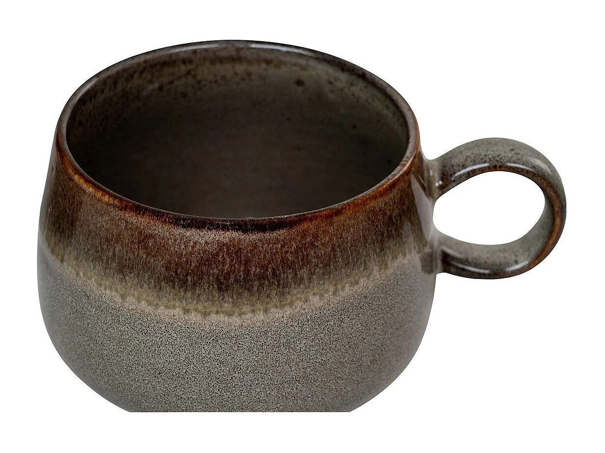 Zestaw 4 Filiżanek Selma, Brązowy, 10x10x7,5 cm, Seven Design