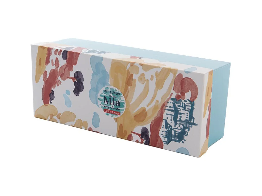 Coffret de 2 mugs Mia