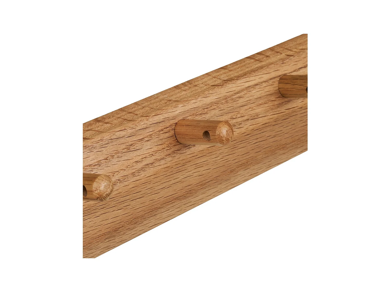 Porte-Manteau Murale Barco, Marron, 50x15x8,5 cm, Seven Design