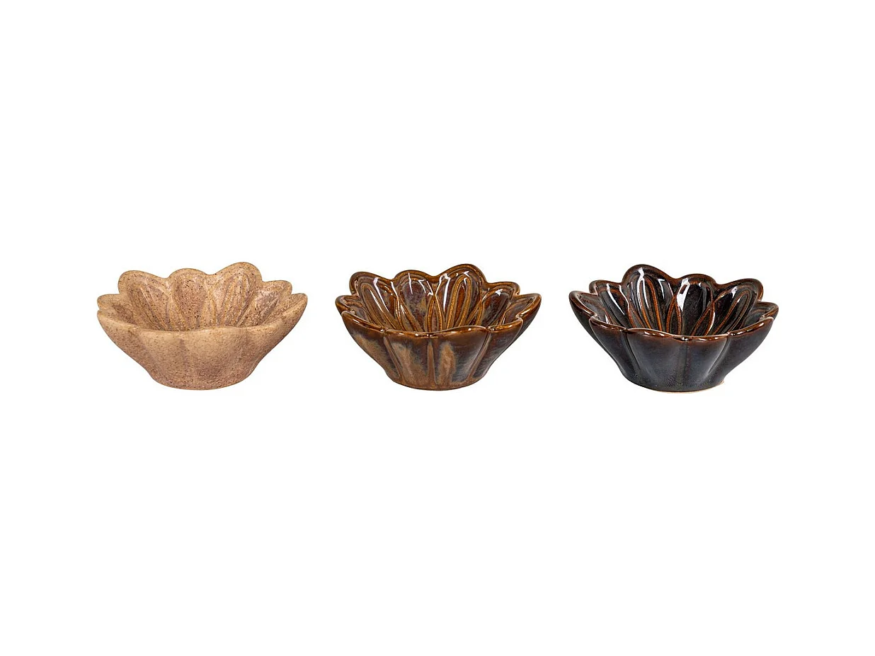 Bol Bowl, Marron, 8,5x8,5x3,5 cm, Seven Design