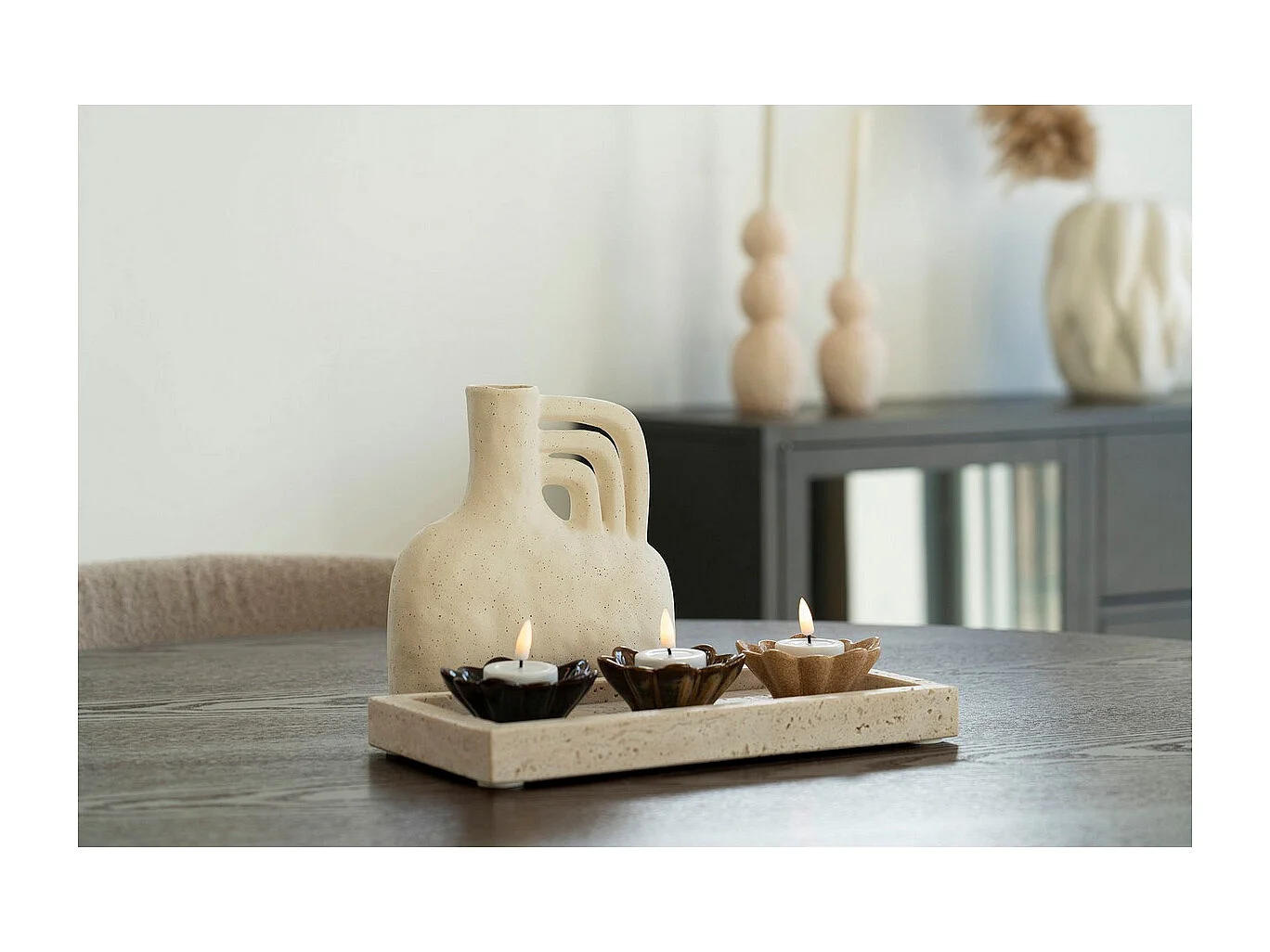 Bol Bowl, Marron, 8,5x8,5x3,5 cm, Seven Design