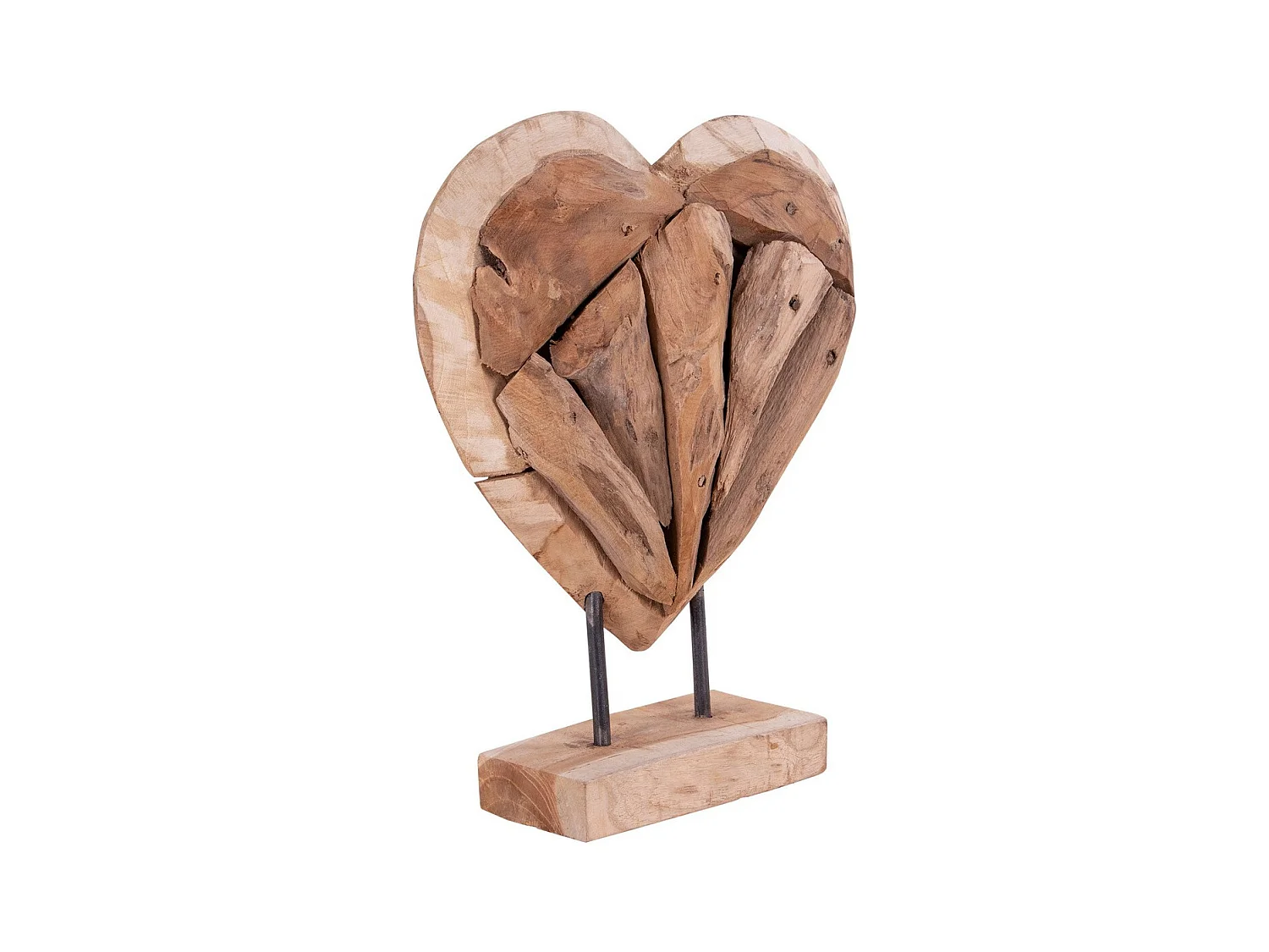 Rzeźba Almada, Brązowy, 20x20x30 cm, Seven Design