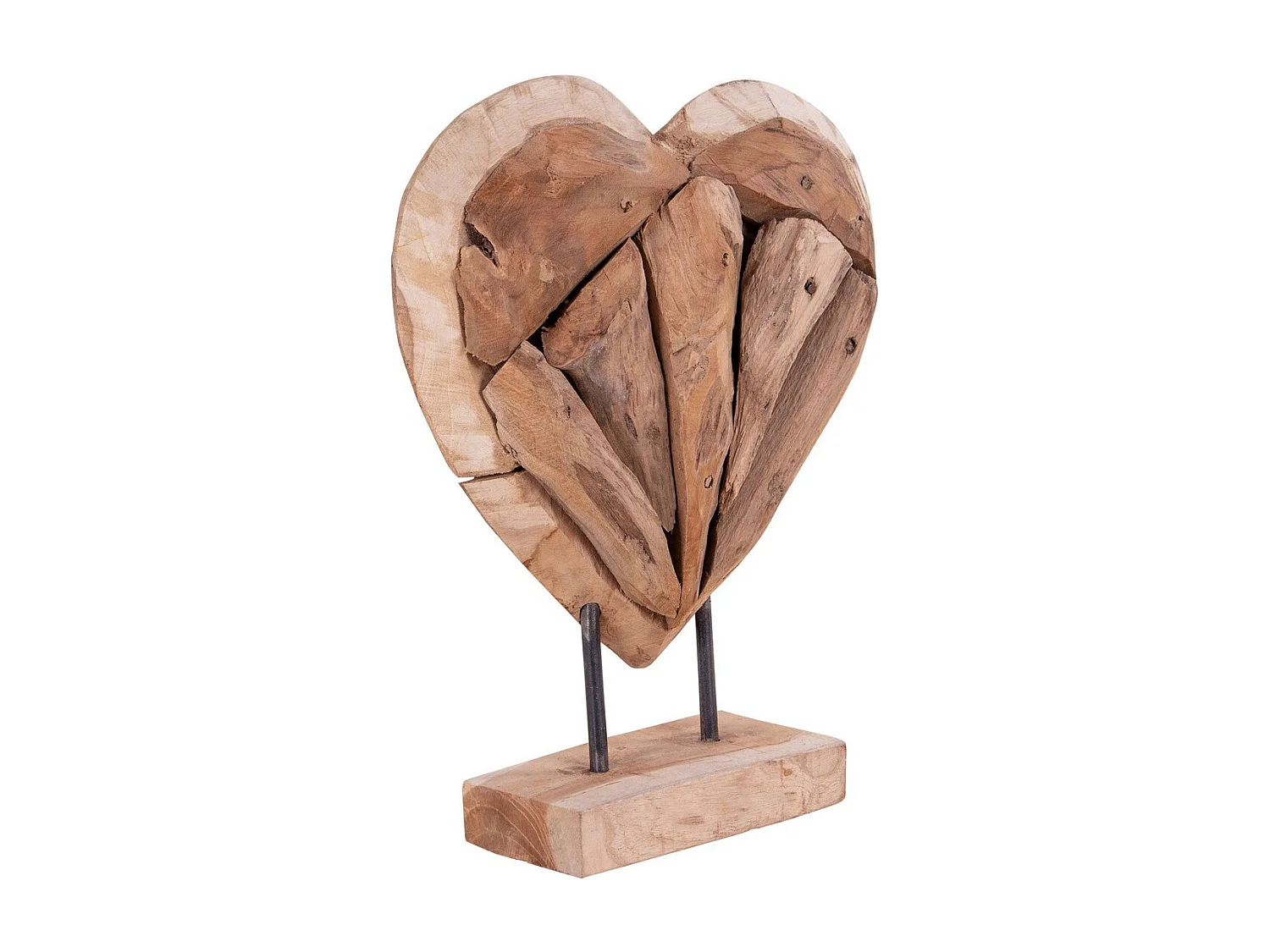 Rzeźba Almada, Brązowy, 20x20x30 cm, Seven Design