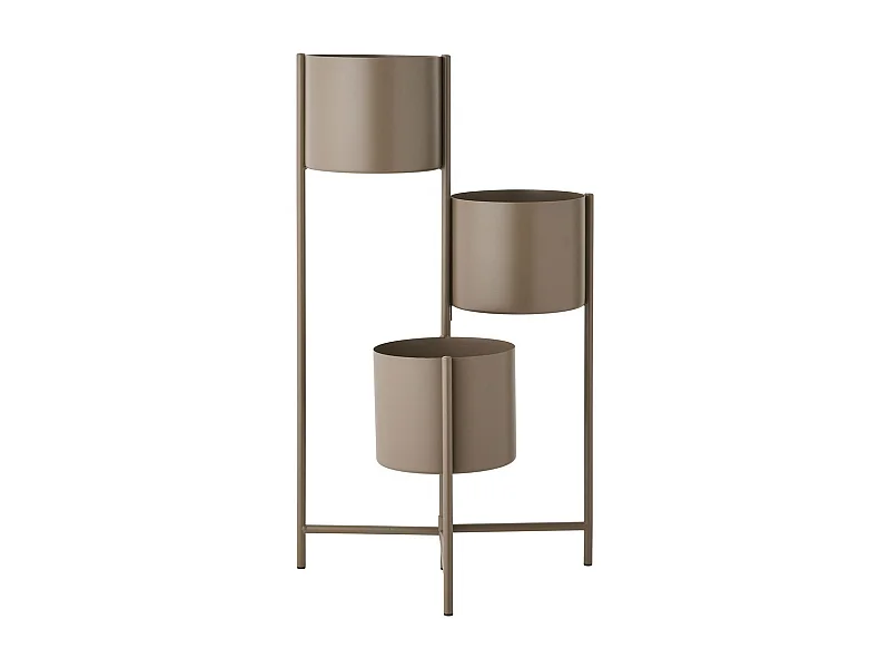 Vaso per Piante HN20, Marrone, 22,5x23x75,5 cm, Epikasa