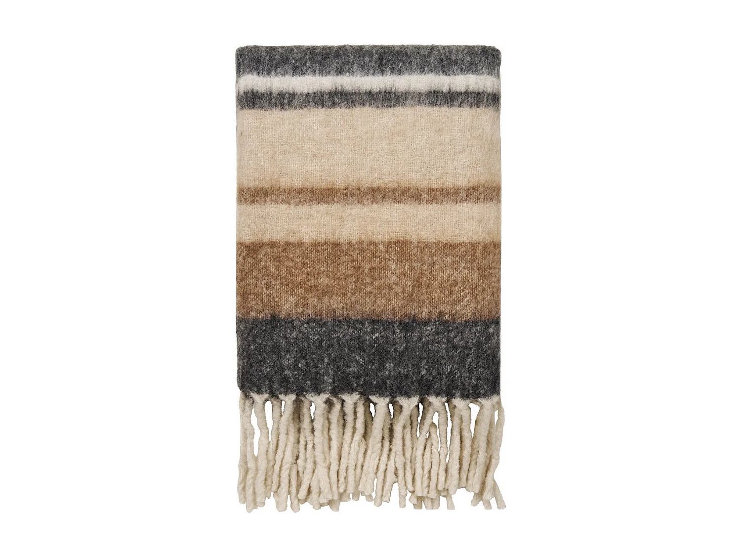 Plaid Karmel, Beżowy, 130x1x170 cm, Seven Design