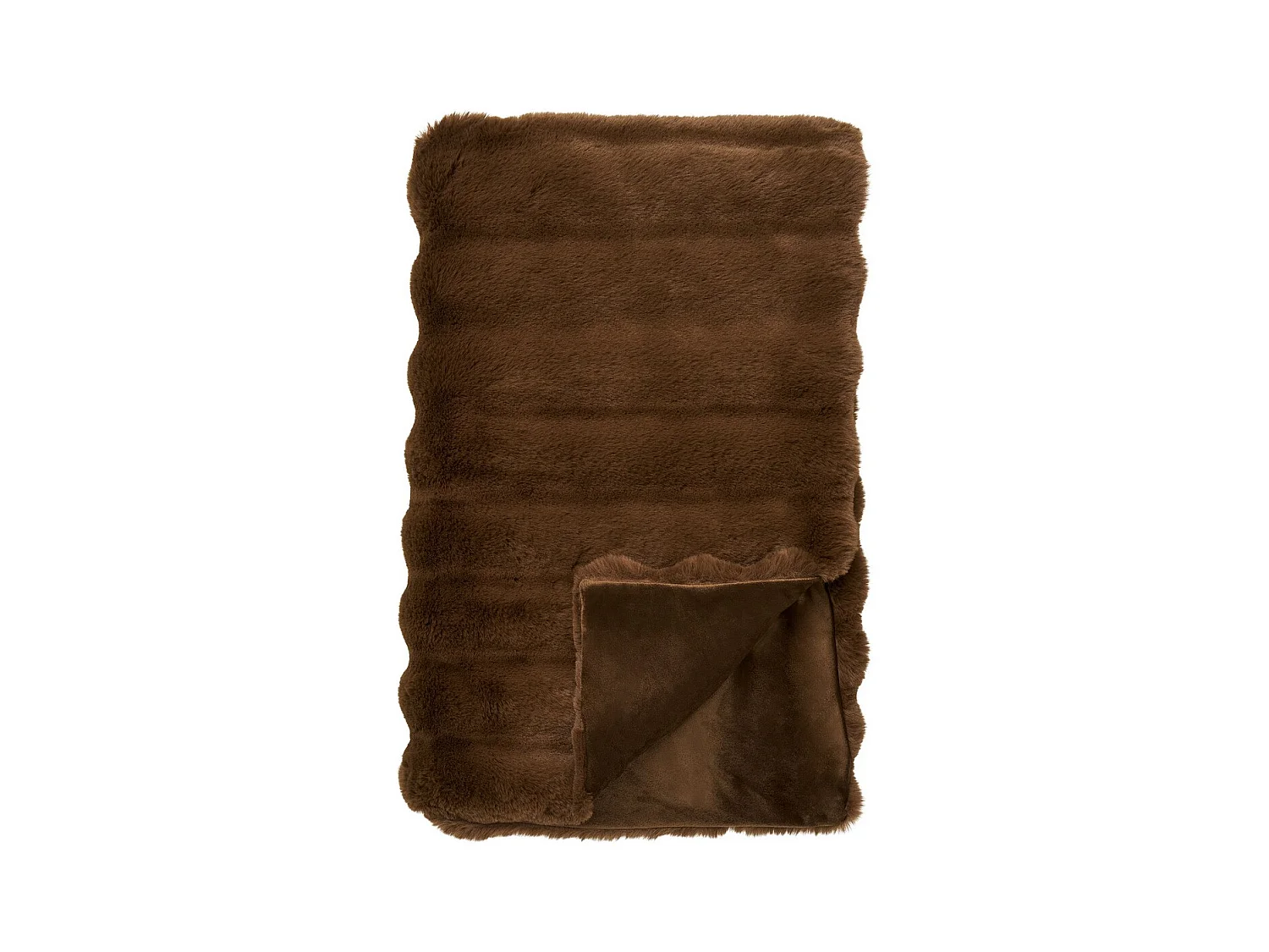 Plaid Galena, Marron, 130x180x1 cm, Epikasa