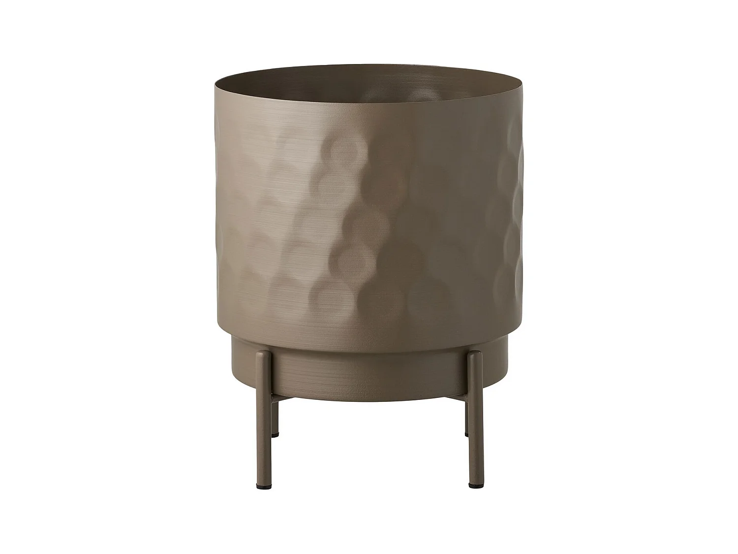 Cache Pot HN16, Marron, 21x21x26 cm, Seven Design