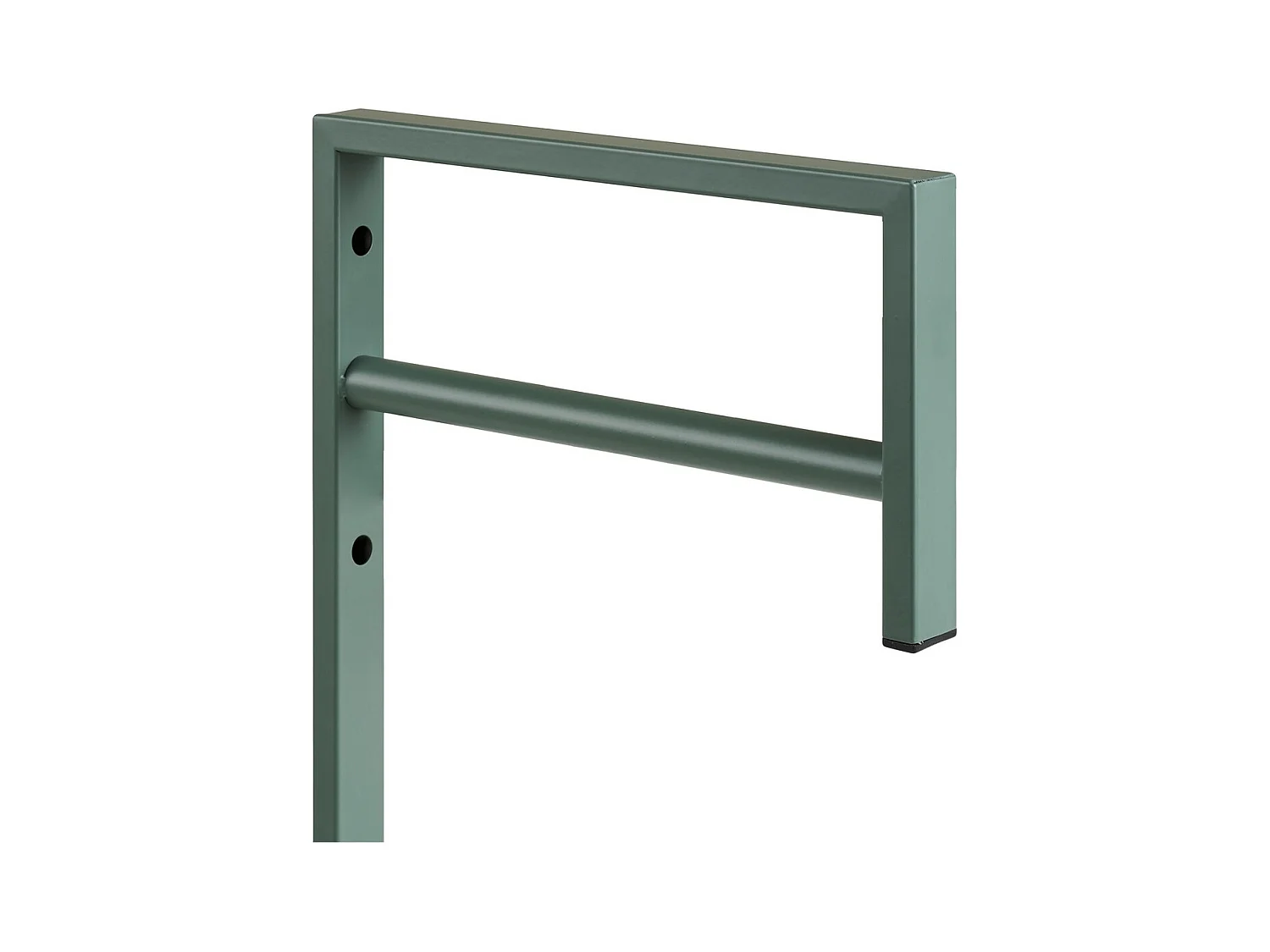 Porte-Manteau Murale Trento, Vert, 3x30x82 cm, Seven Design