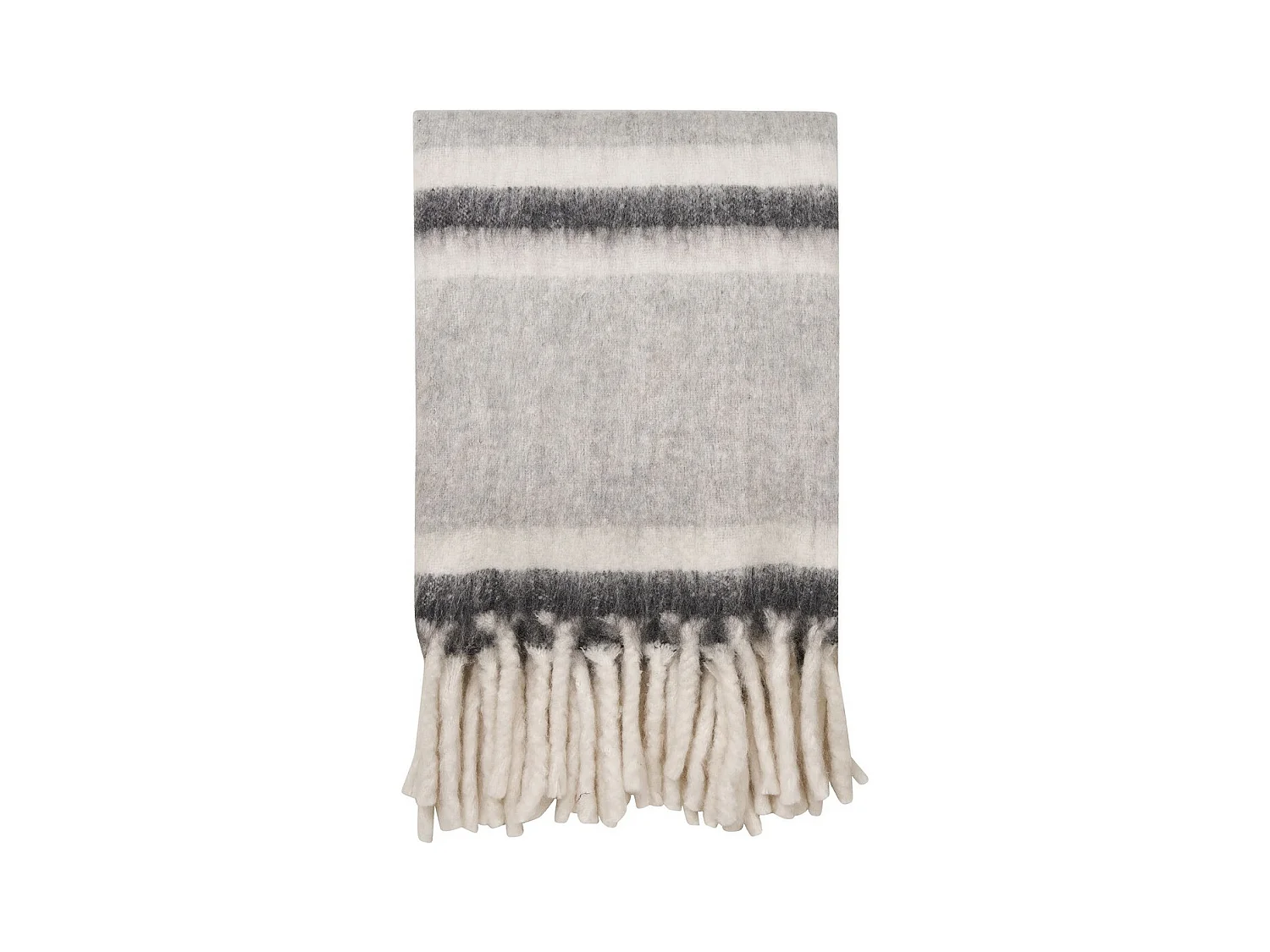 Plaid Carmel, Gris, 130x170x1 cm, Seven Design