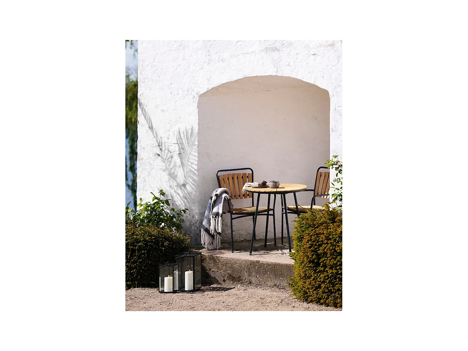 Plaid Carmel, Gris, 130x170x1 cm, Seven Design