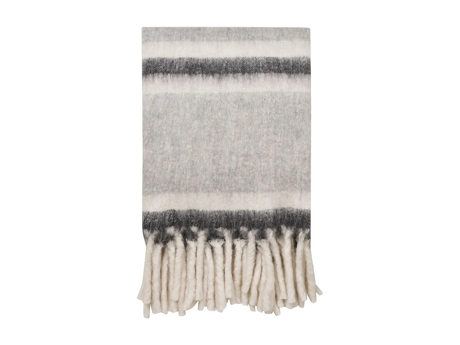 Plaid Karmel, Szary, 130x170x1 cm, Seven Design