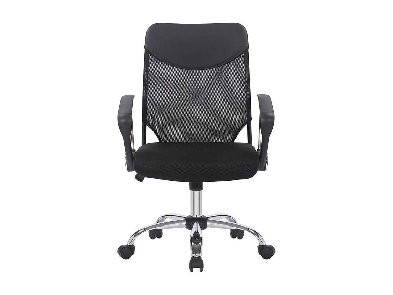 Krzesło do Biurka New Port, Czarny, 62x59x104,5 cm, Seven Design