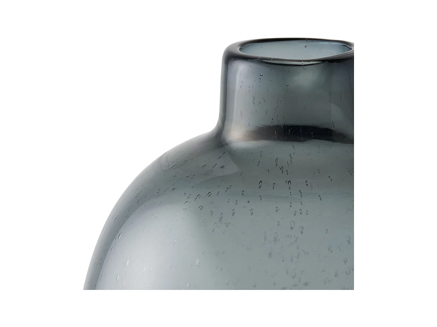 Vase Décoratif HN5, Bleu, 23x23x35 cm, Seven Design