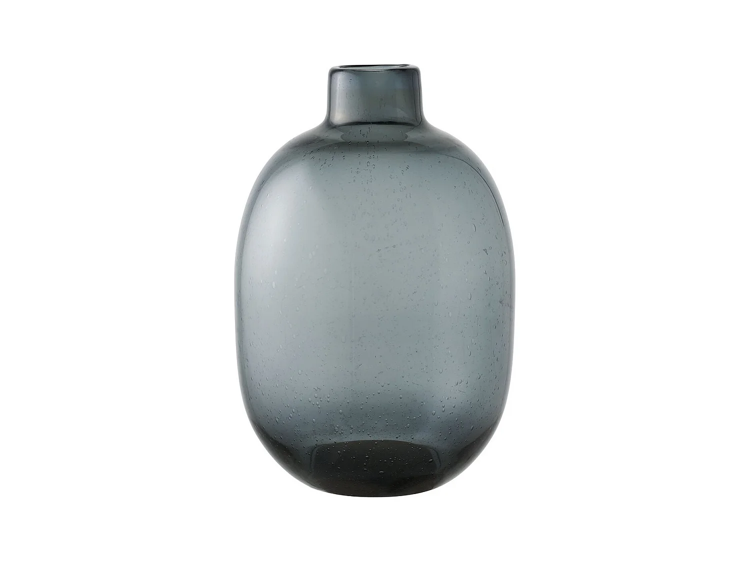Vase Décoratif HN5, Bleu, 23x23x35 cm, Epikasa