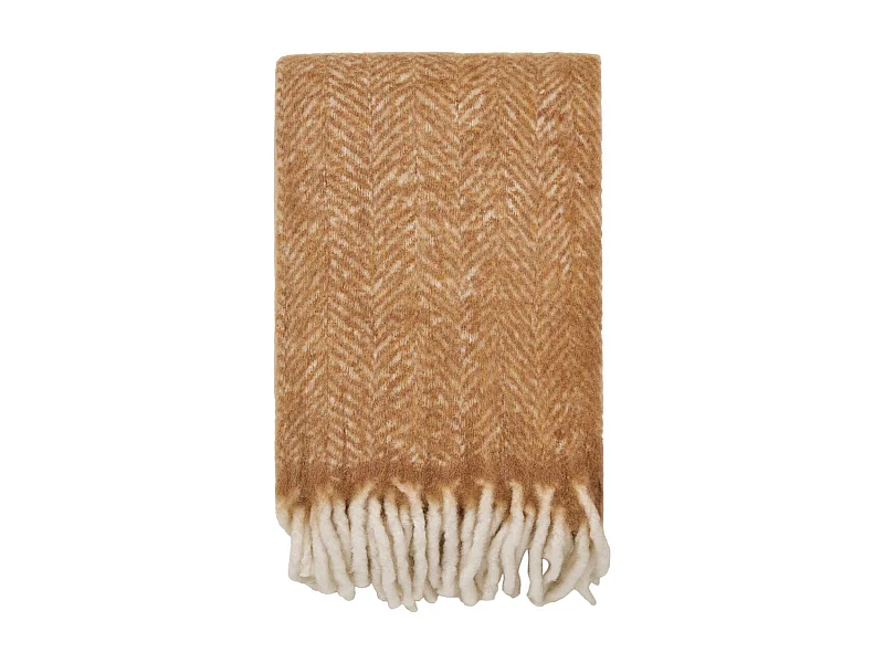 Geruite Carmel - Bruin - 130x170x1 cm - Epikasa