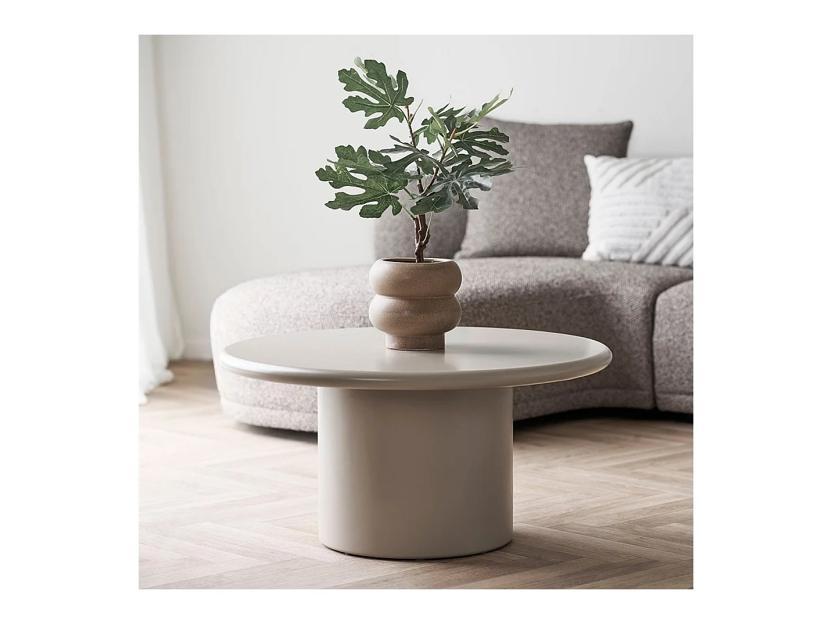 Cache Pot HN13, Marron, 19x19x17,5 cm, Seven Design