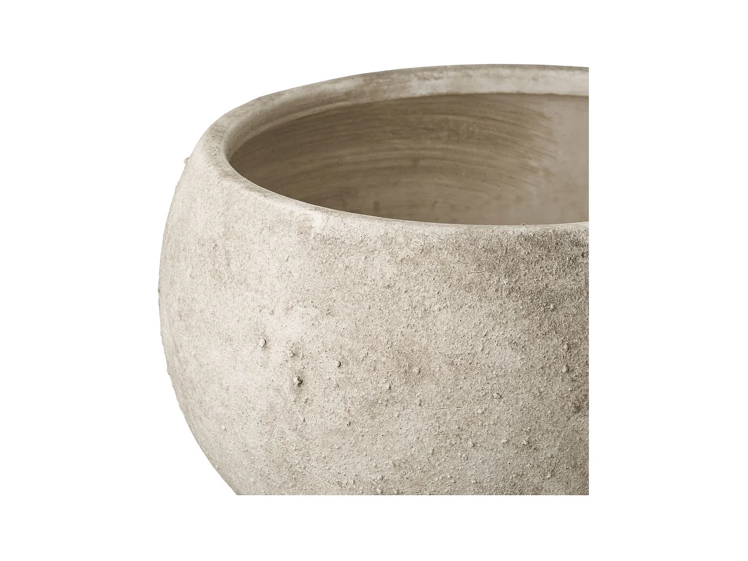 Vaso per Piante HN14, Beige, 26x26x19,5 cm, Seven Design