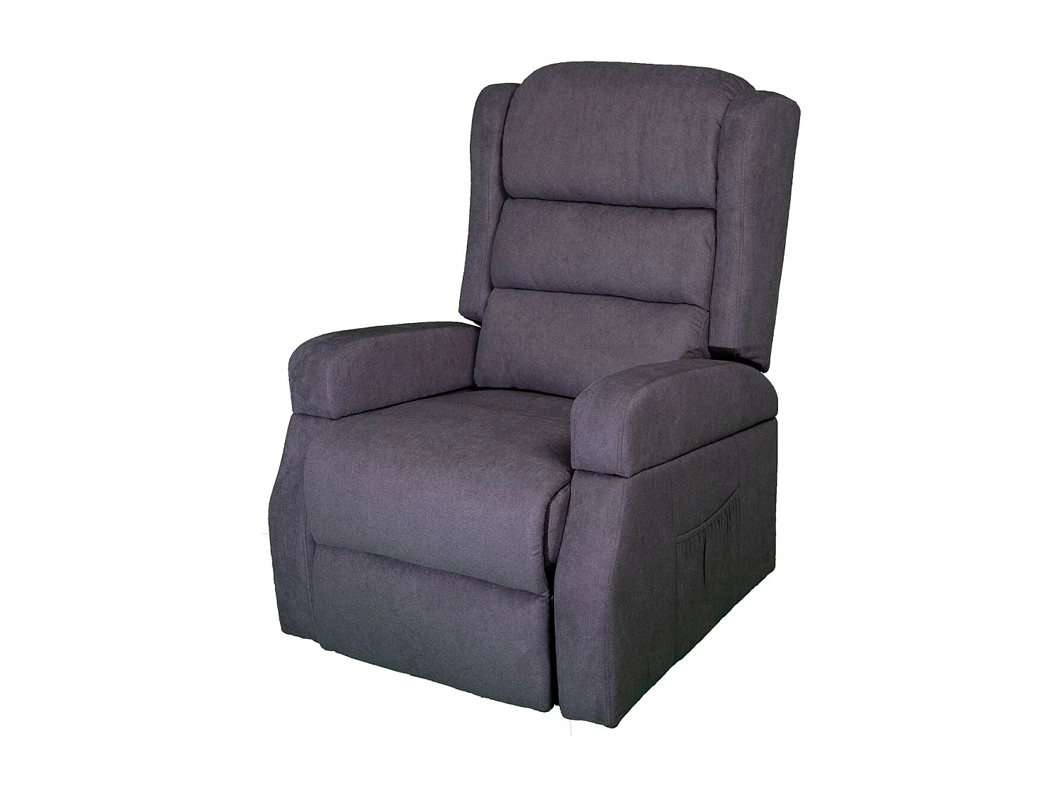 Fotel Zozkładany Lola, Szary, 75x92x104 cm, Seven Design