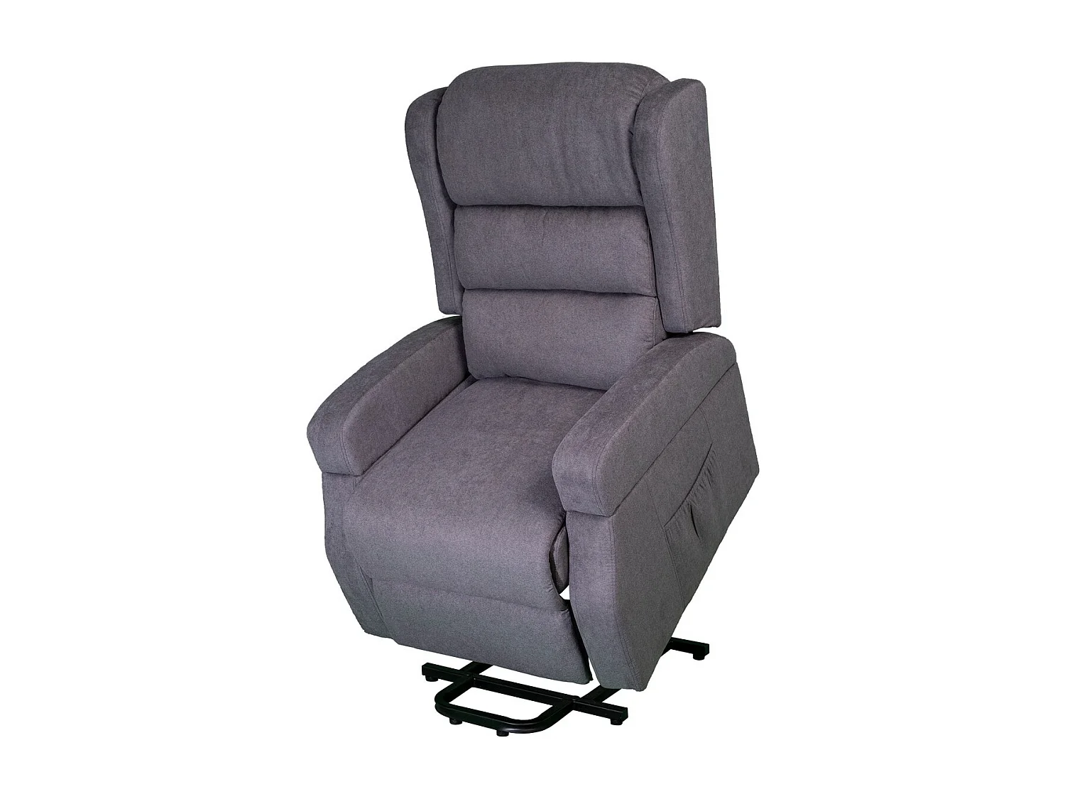 Fotel Zozkładany Lola, Szary, 75x92x104 cm, Seven Design