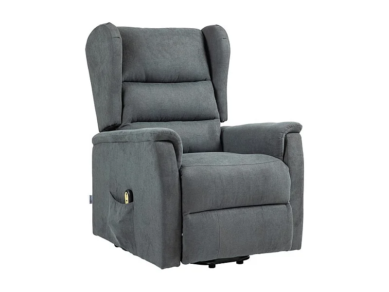 Fotel Zozkładany Alice, Szary, 72x92x104 cm, Epikasa