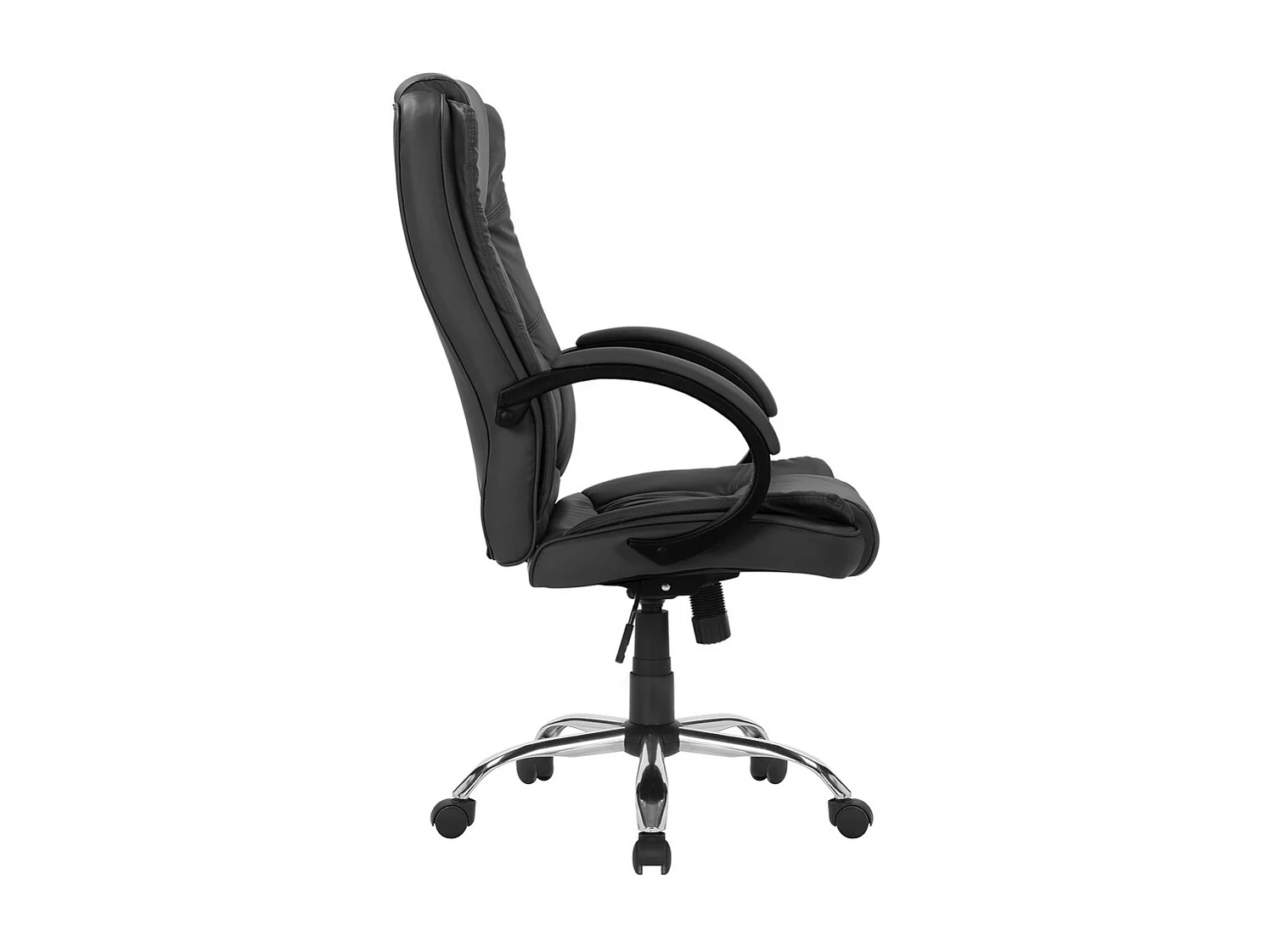 Krzesło do Biurka Saigon, Czarny, 63,5x76,5x124 cm, Seven Design