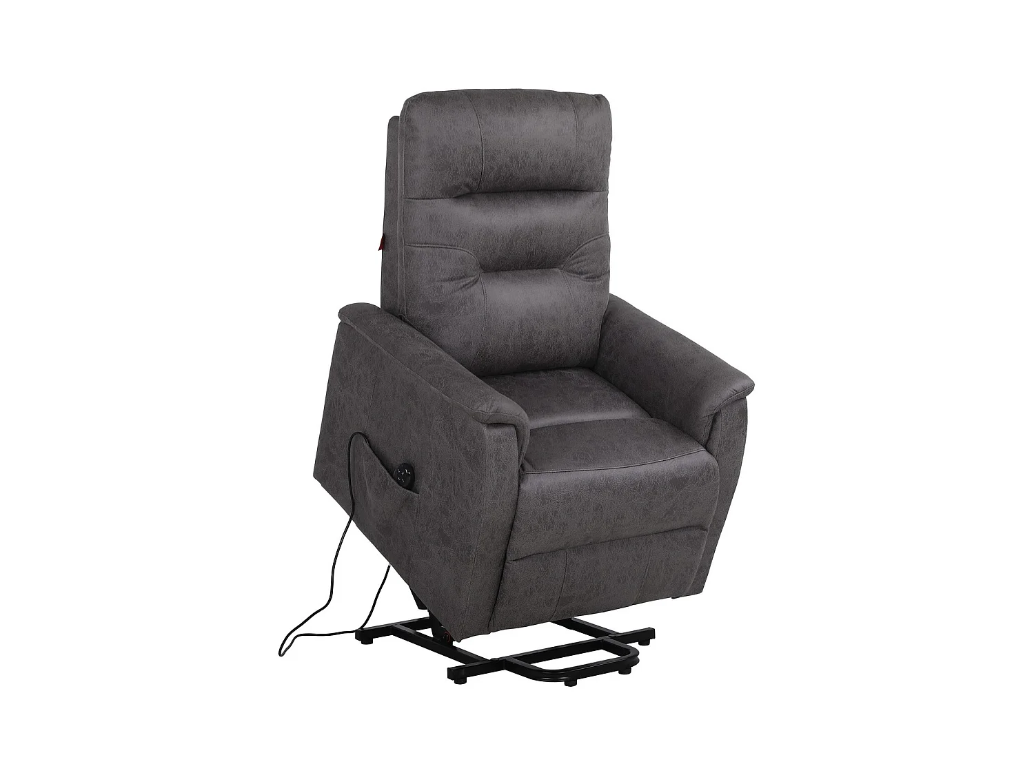 Recliner Stoel Eloise - Grijs - 72x92x105 cm - Seven Design