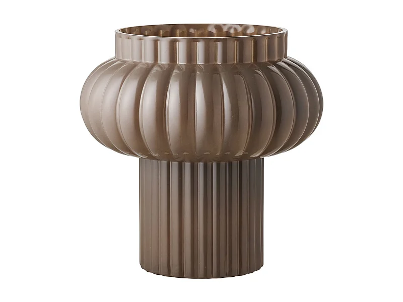 Vaso Decorativo HN4, Marrone, 27x27x27 cm, Epikasa