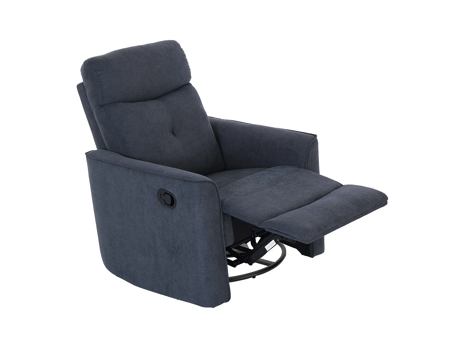 Recliner Stoel Enea - Grijs - 79x92x102 cm - Seven Design