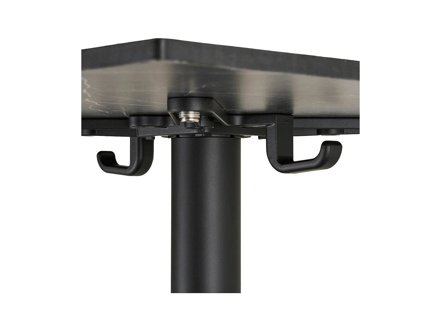 Table à Manger Bistro, Noir, 60x60x73 cm, Seven Design