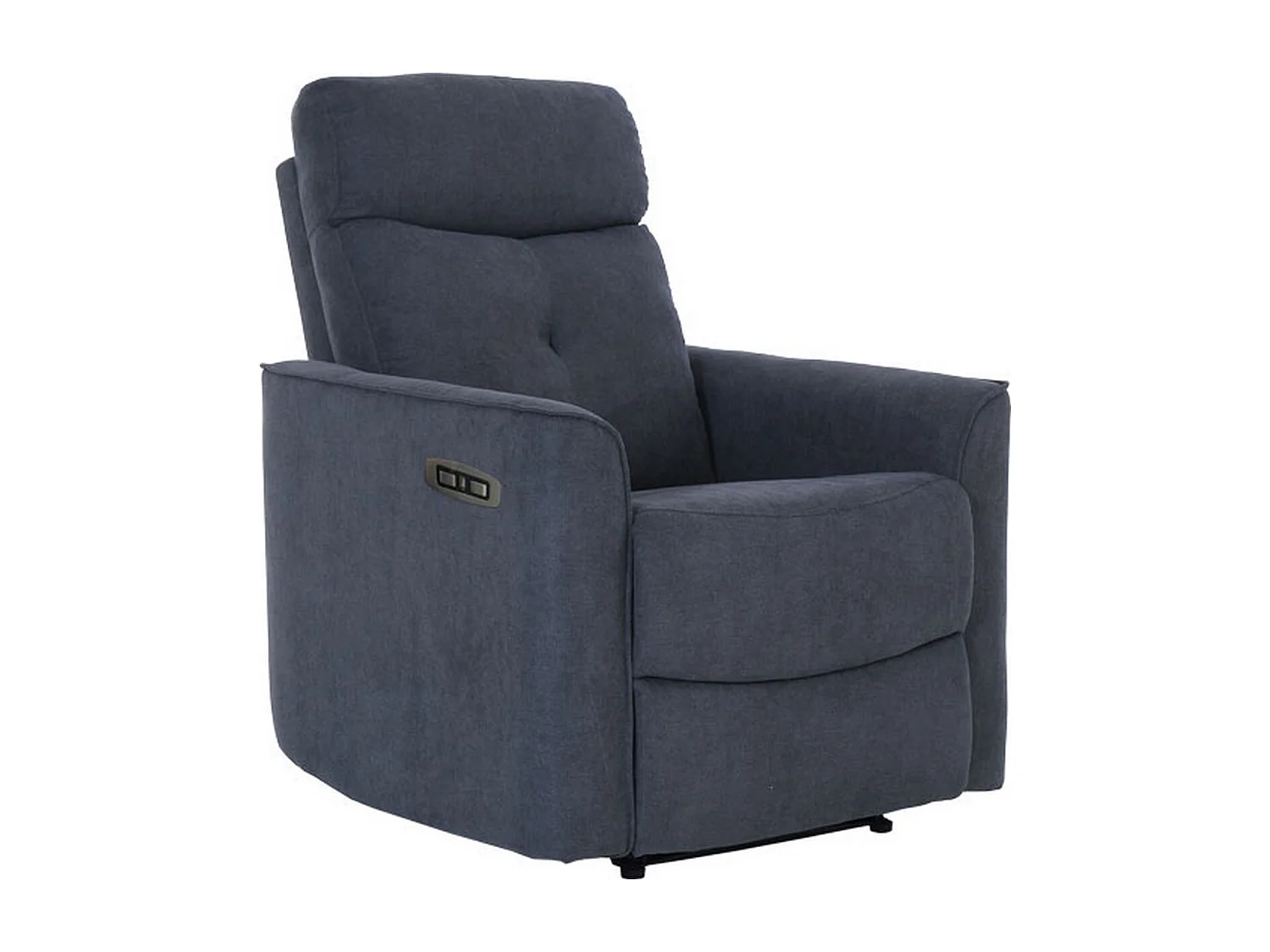 Fotel Zozkładany Enea Plus, Szary, 79x92x102 cm, Seven Design