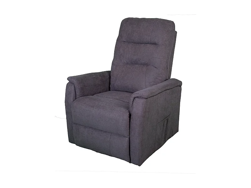 Fotel Zozkładany Ilaria, Szary, 72x92x105 cm, Seven Design